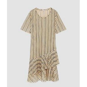 NWOT 🌻 Zara Two Tone Mesh Dress
